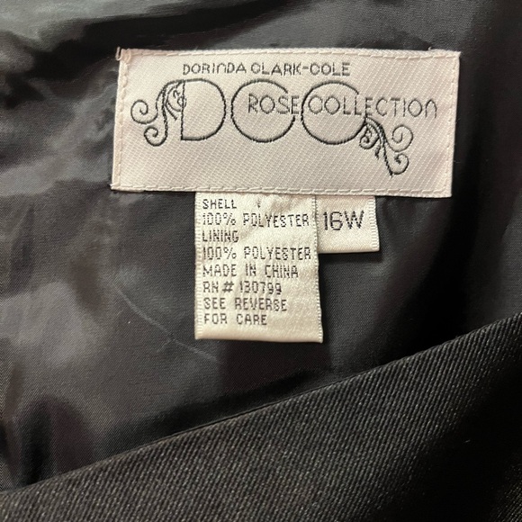 Beetlejuice or Haunted Mansion Halloween Dress, Dorinda Clark Cole Dress 16W - Picture 3 of 5